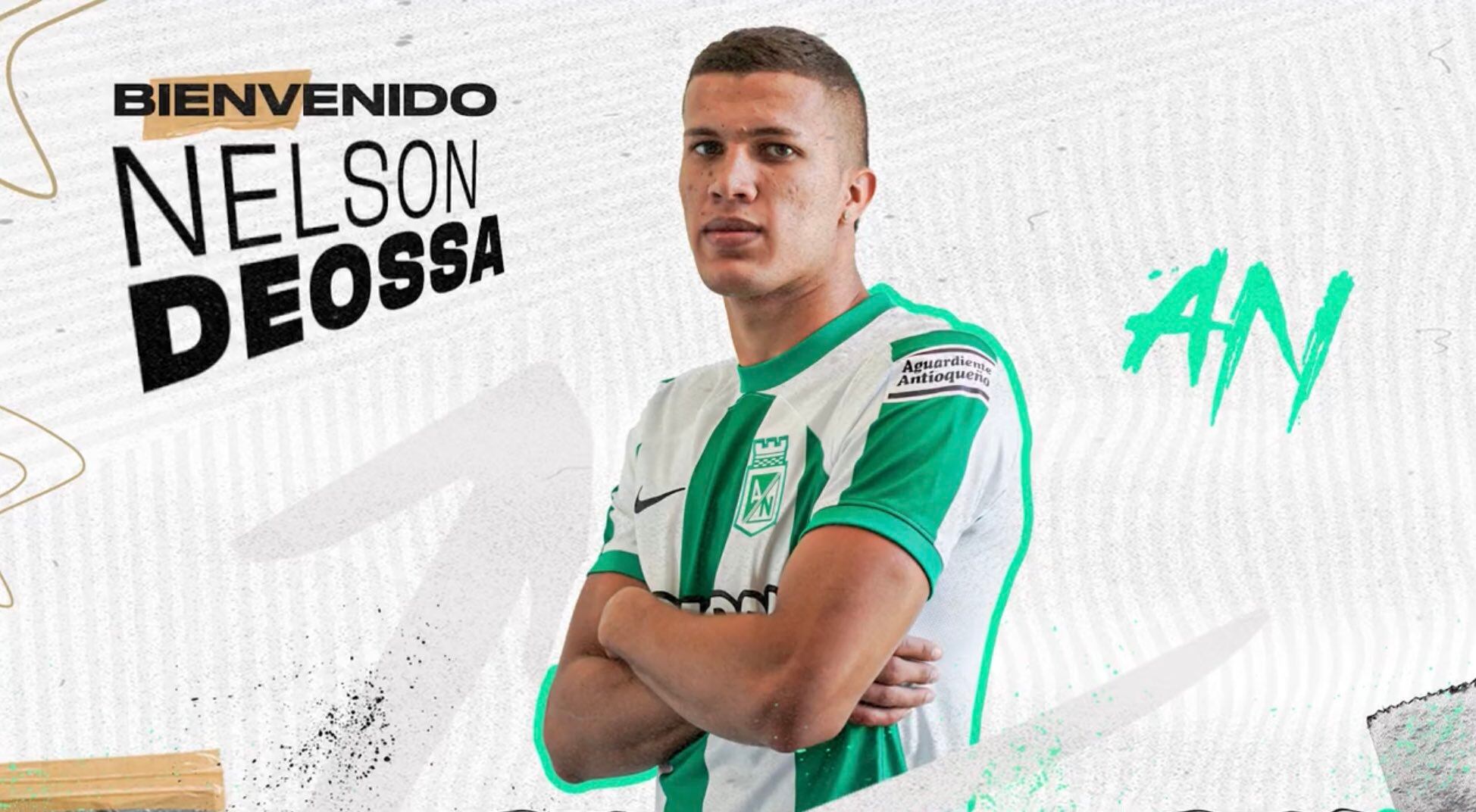 Nelson Deossa refuerza el mediocampo de Atlético Nacional / @nacionaloficial