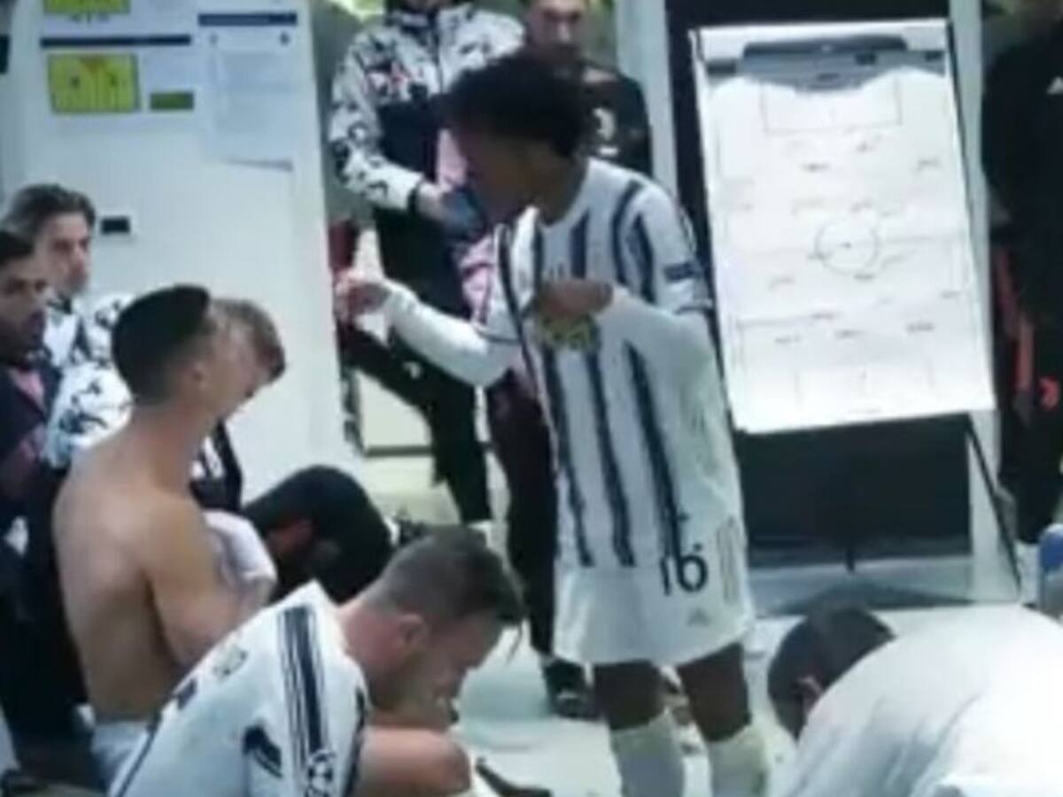 Video: El reproche de Cuadrado a Cristiano: "¡Tienes que ser un ejemplo!"