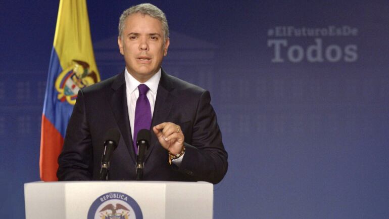 Presidente de Colombia, Iván Duque 