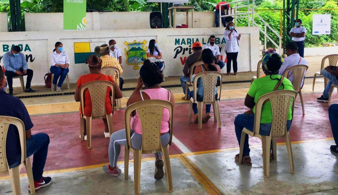 50 asociaciones de productores agropecuarios participaron de la primera feria institucional de servicios y proyección social en María La Baja