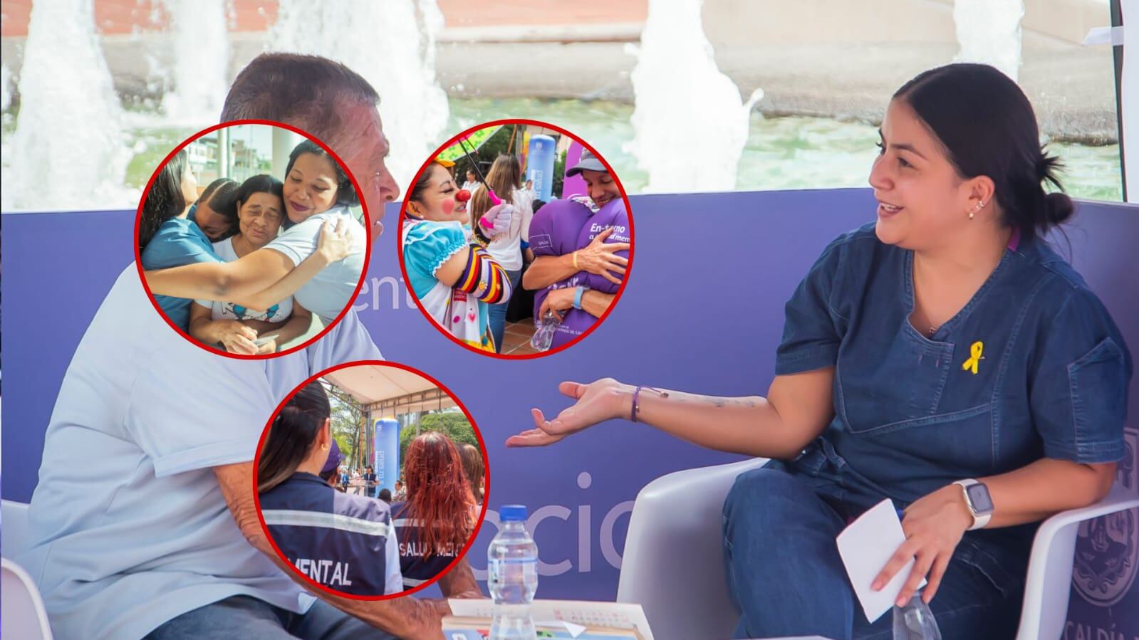 Cali conmemora el Día Mundial de la Salud Mental con la campaña “Hablar sana”.