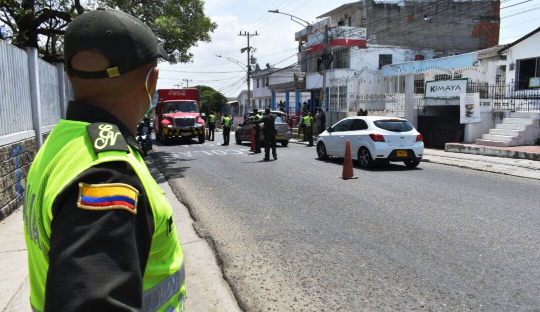 Se realizó simulacro antes de las elecciones y se instalaron bvarios puntos de control