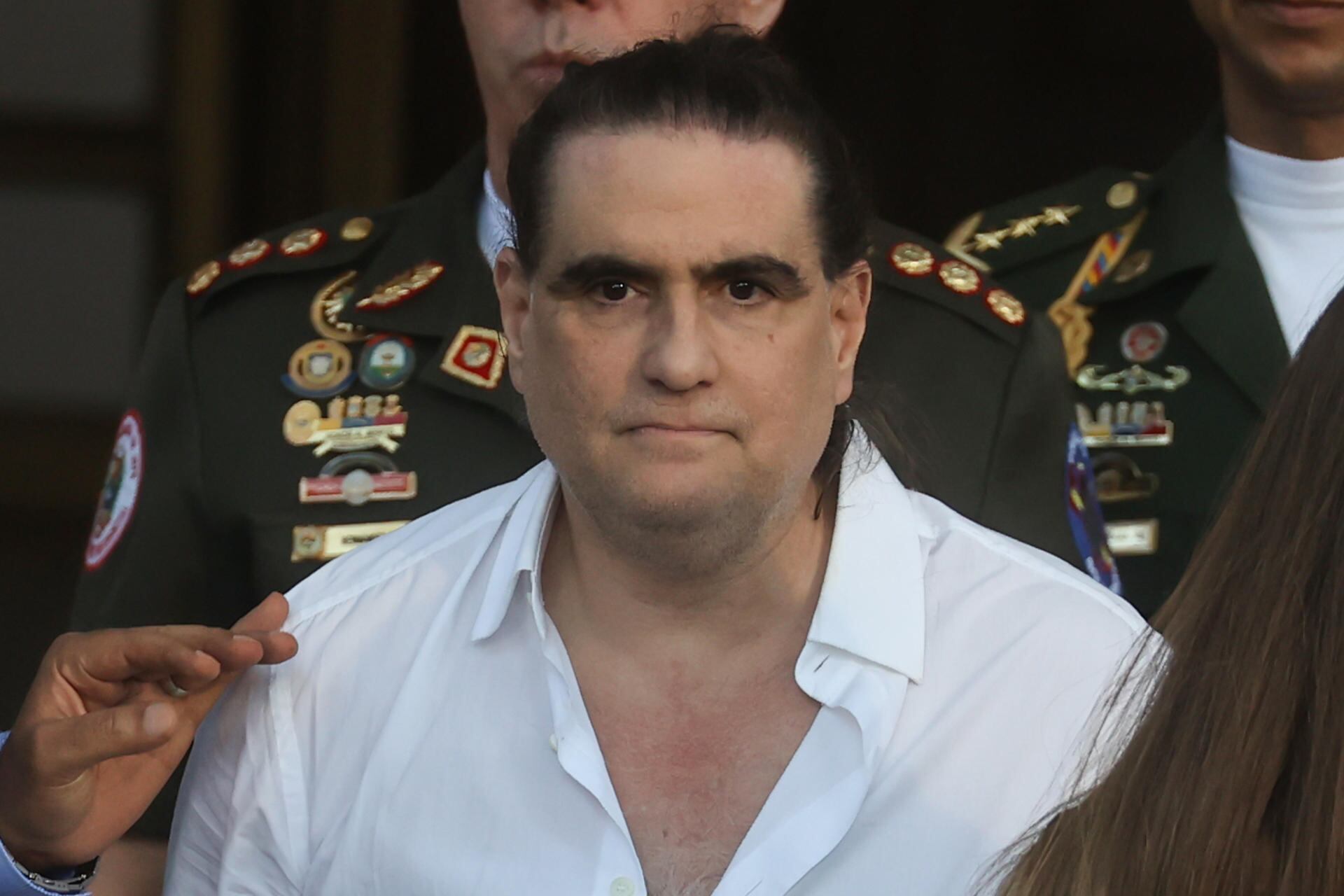 Alex Saab aterriza en Miami tras ser deportado por el Gobierno de Venezuela a EE.UU. Foto: EFE.