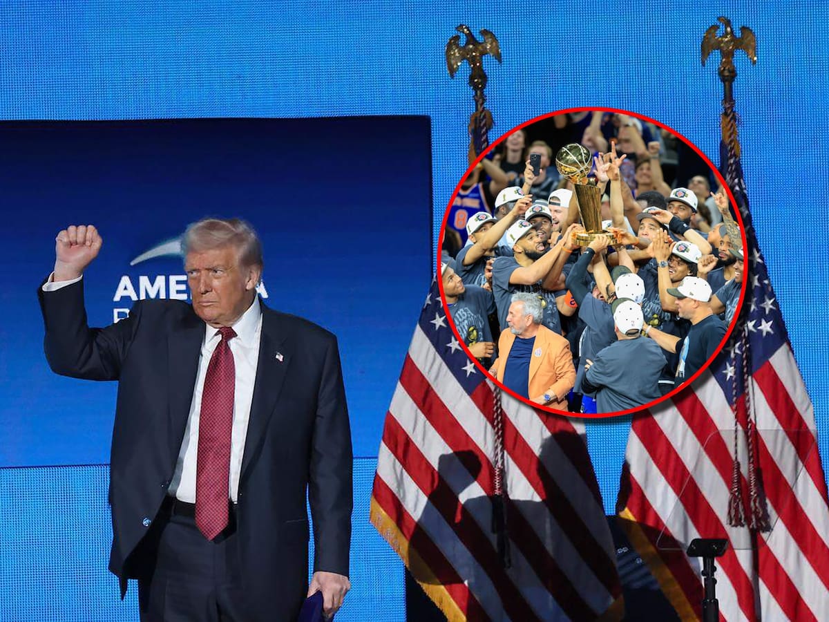Trump felicitó a los Knicks por su campeonato en la NBA: “Jalen Brunson es una superestrella”