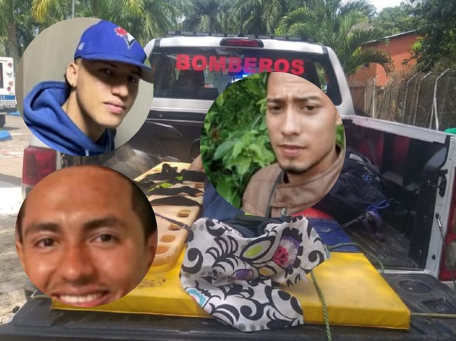 Mineros fallecidos en Remedios- fotos cortesía