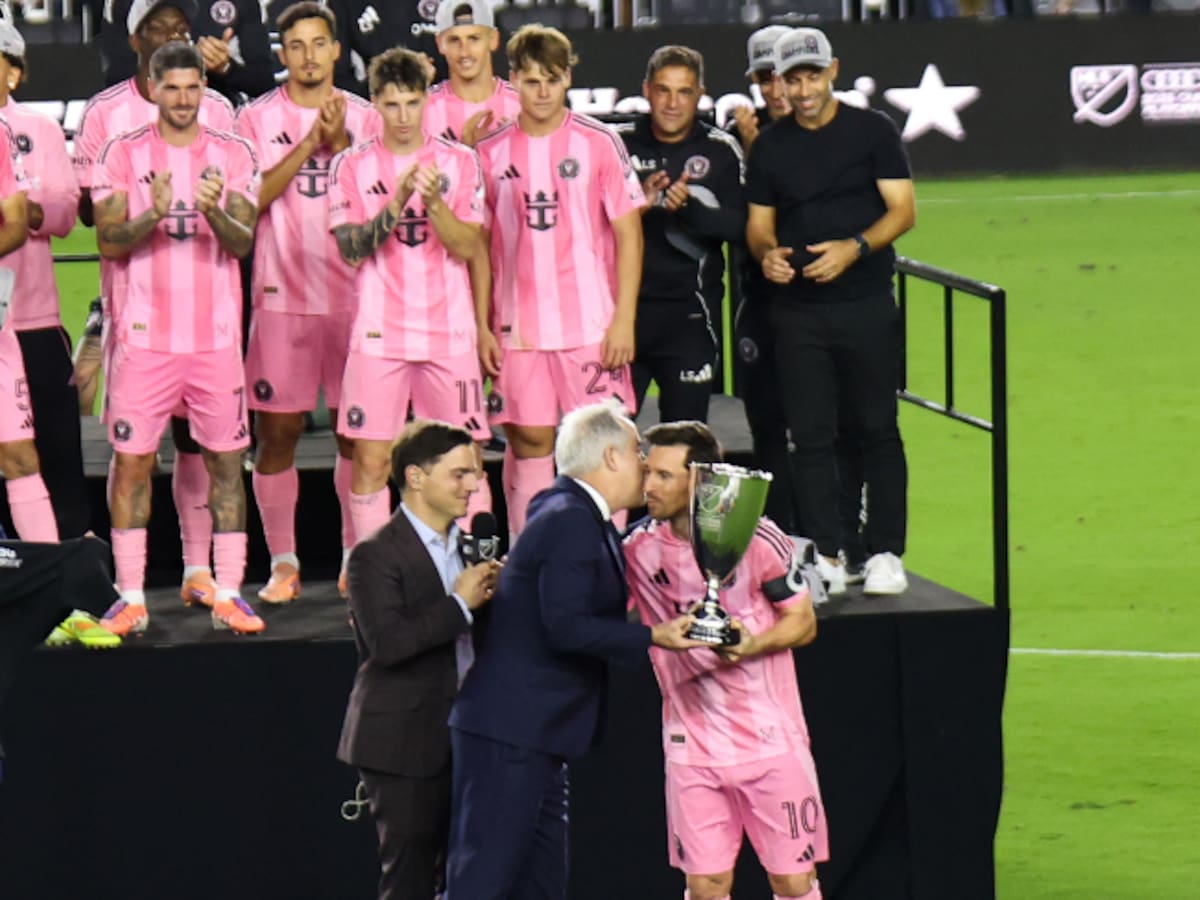 Messi y su Inter de Miami quedaron campeones de la conferencia Este de la MLS por primera vez