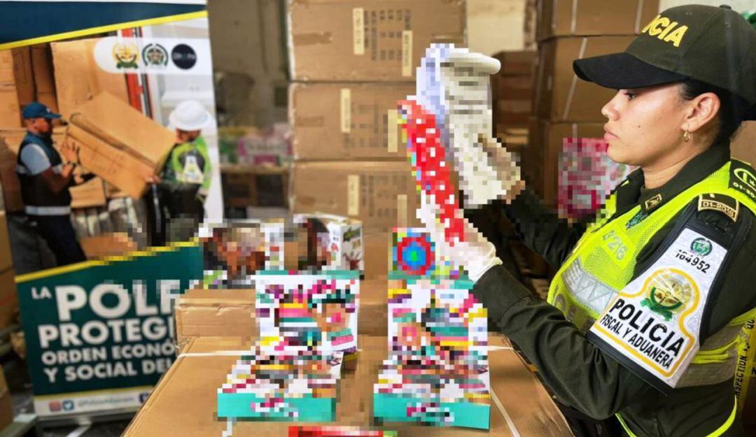 La mercancía estaría avaluada en $218 millones de pesos