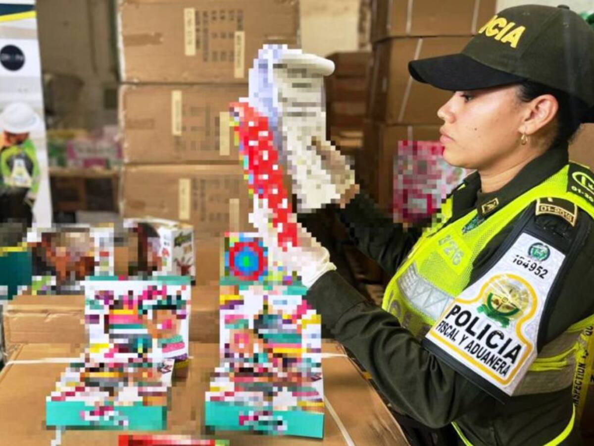 Juguetes de contrabando fueron aprehendidos en Cartagena