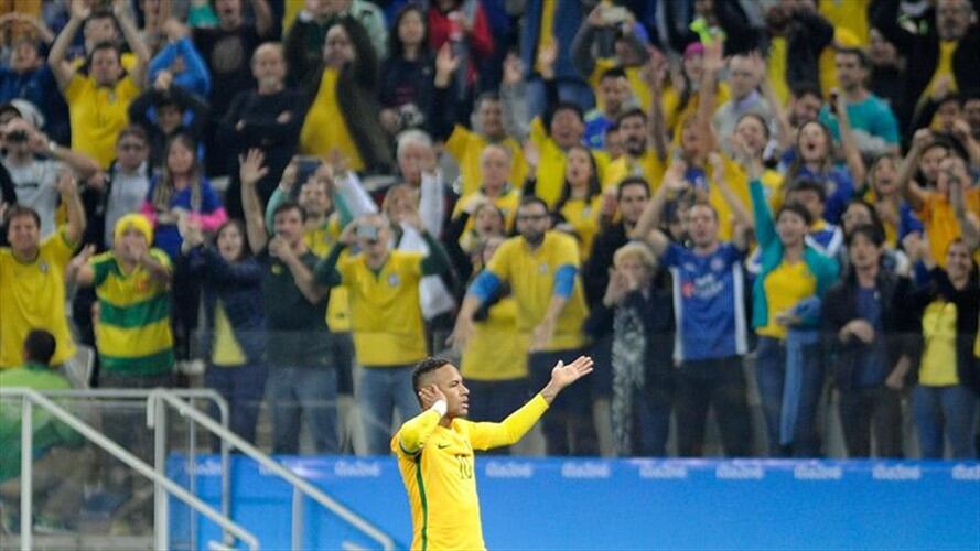 Colombia- Brasil . Foto: Agencia EFE