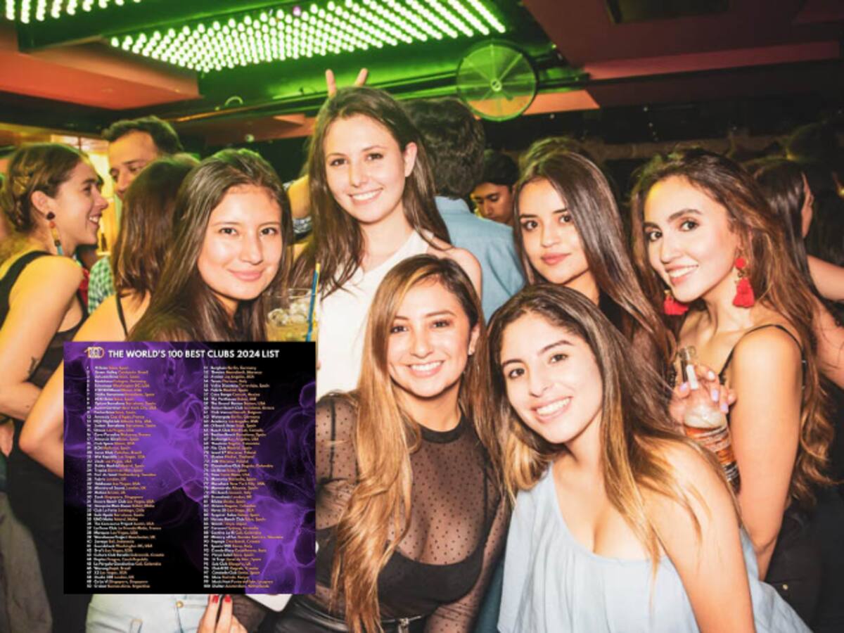 Colombia: el cuarto país con más discotecas en la lista de ‘’Los Mejores Clubs 2024′'