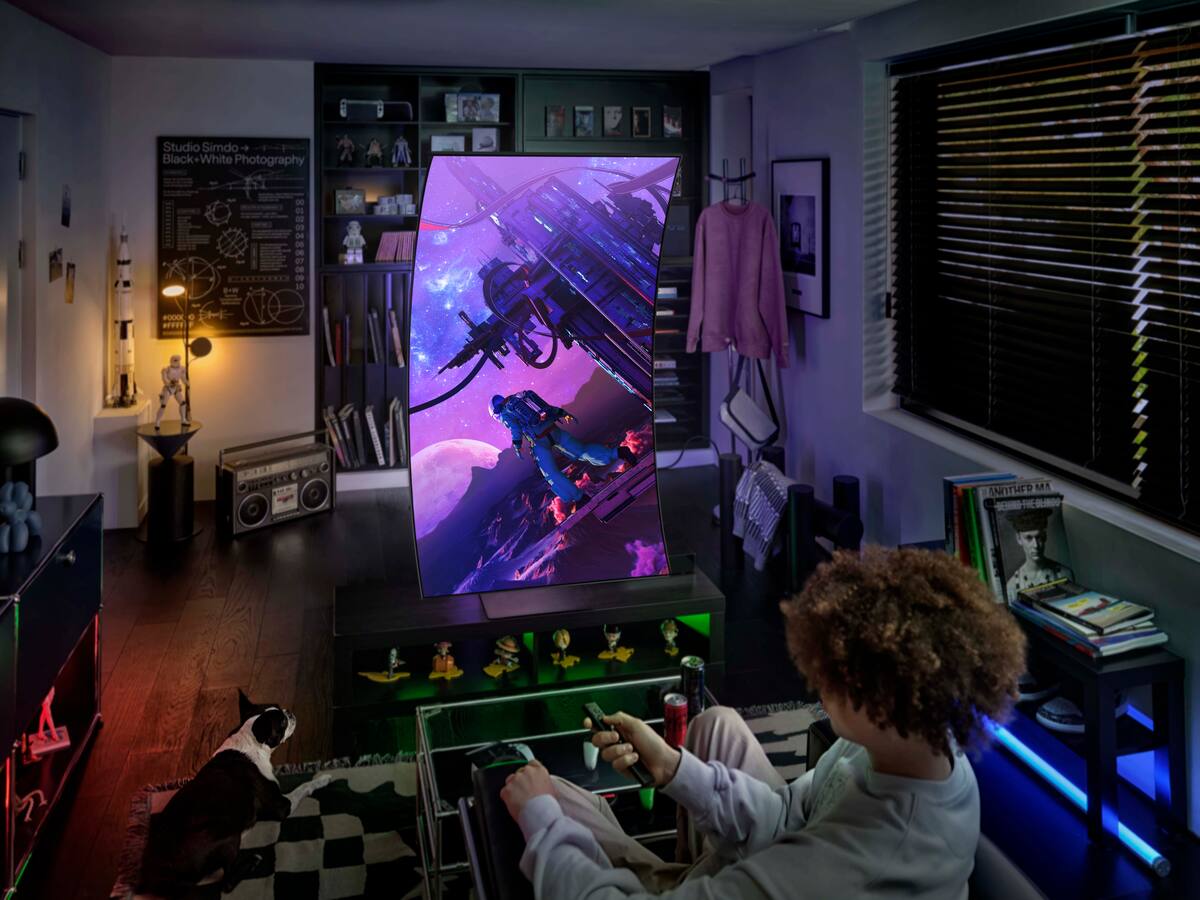 Odyssey ARK: el primer monitor curvo del mundo de 55 pulgadas que puede ser vertical