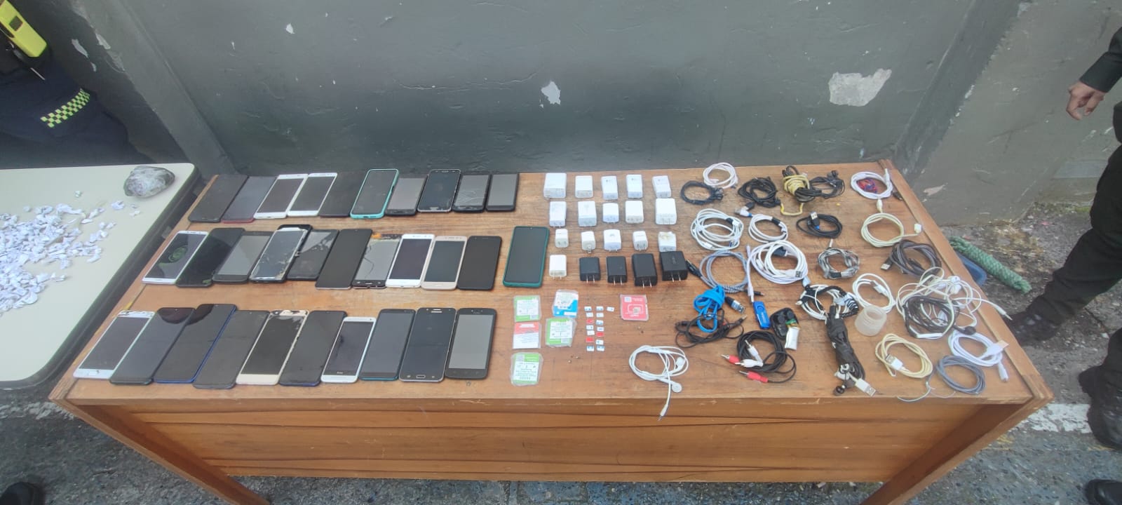 Objetos incautados en la UPPV de Pereira - Alcaldía de Pereira.