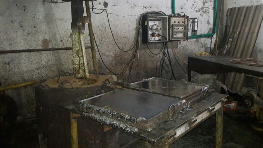 Por contaminación suspenden operación de empresa fundidora de plomo en Palmira. Foto: Corporación Autónoma Regional del Valle del Cauca