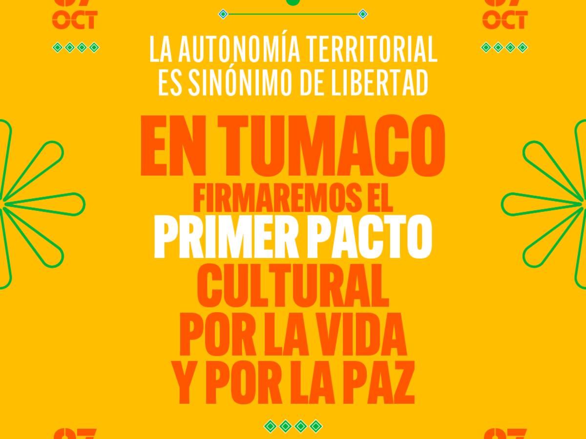 En Tumaco se firmará el primer Pacto Cultural por la Vida y la Paz