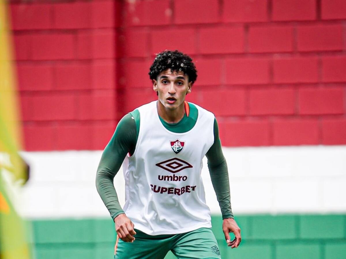 Gabriel Fuentes, cerca de regresar con Fluminense luego de la lesión que lo dejó sin ir a Selección