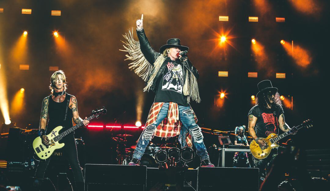 Guns N´Roses en concierto en Medellín