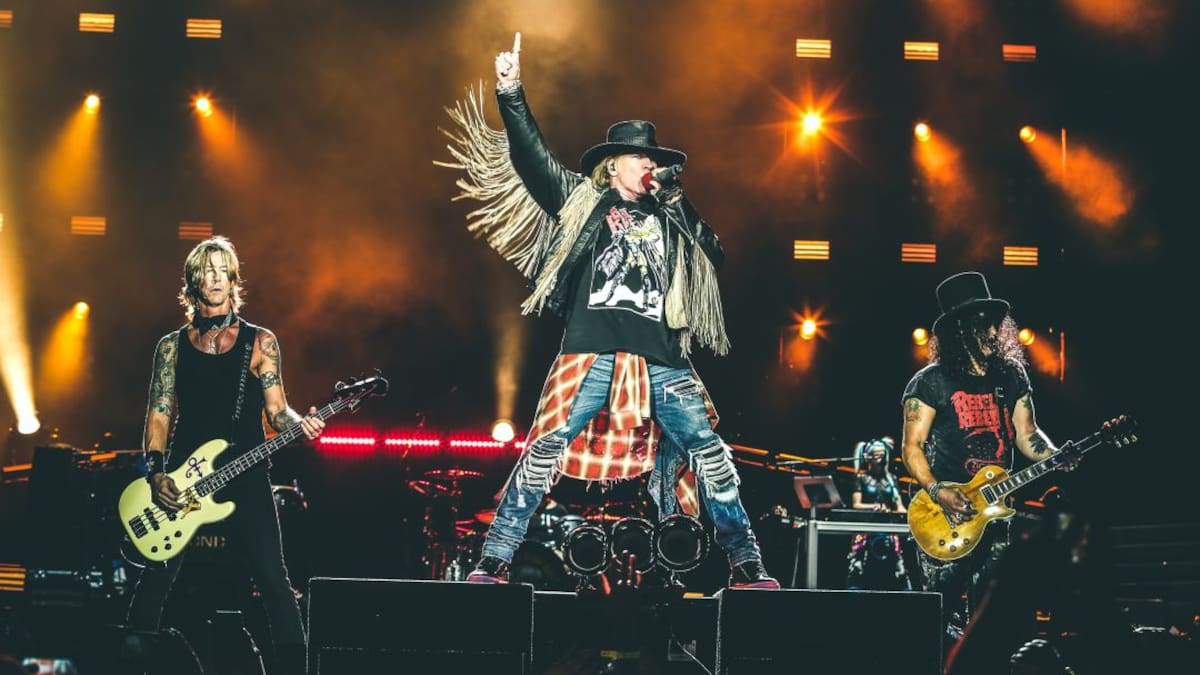 Precios de boletas para ver a Guns N' Roses en Bogotá