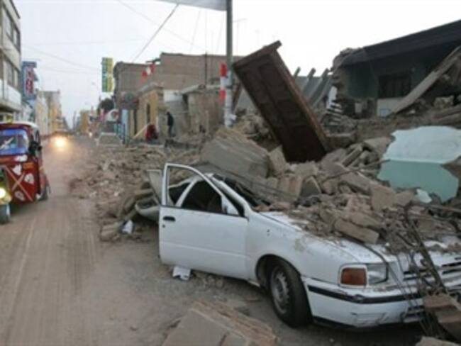 Habitantes de Ica, Perú, atemorizados tras terremoto de 6.2 grados Richter