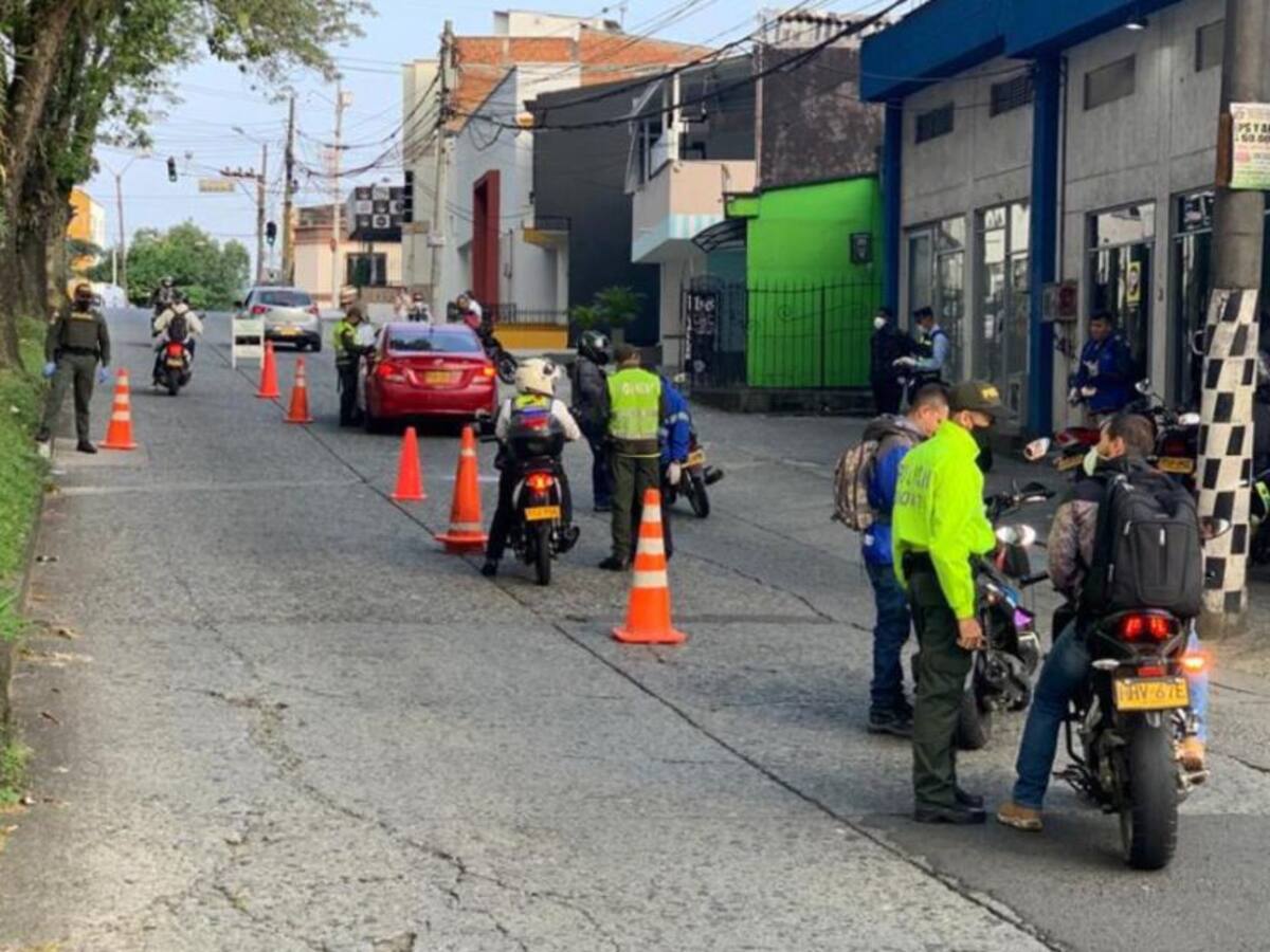 Empezaron las sanciones económicas por el pico y placa en Pereira