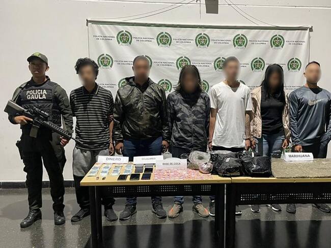 Capturan a 6 personas por secuestrar y extorsionar a conductores en Medellín.