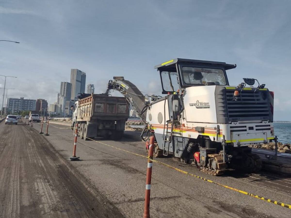 Pidieron más maquinaria y personal en obras de la Avenida Santander