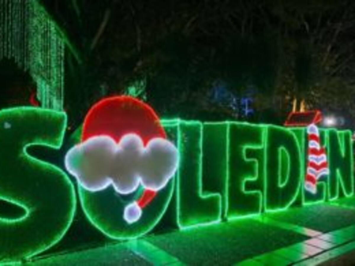 Mágica Navidad Soledén de Comfenalco, Quindío uno de los atractivos en este diciembre