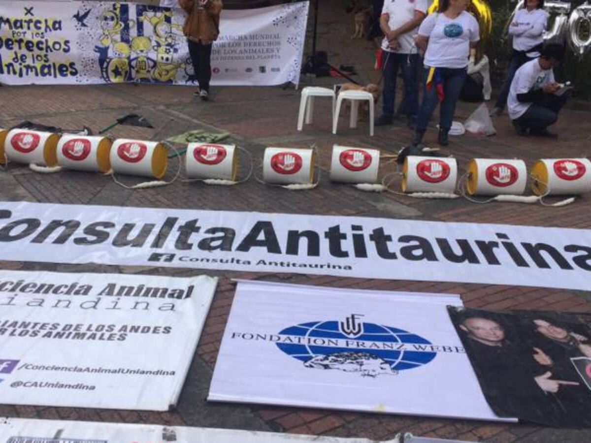 Así fue la marcha por los derechos de los animales en Bogotá