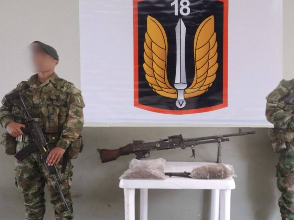91 caletas con armas han sido halladas por el Ejército en el Tolima