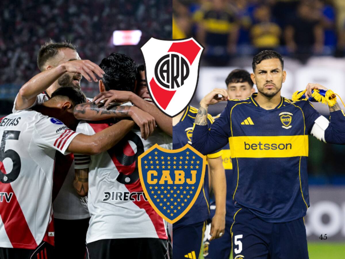 Superclásico en el Monumental: River y Boca disputan un duelo lleno de bajas para ambos equipos