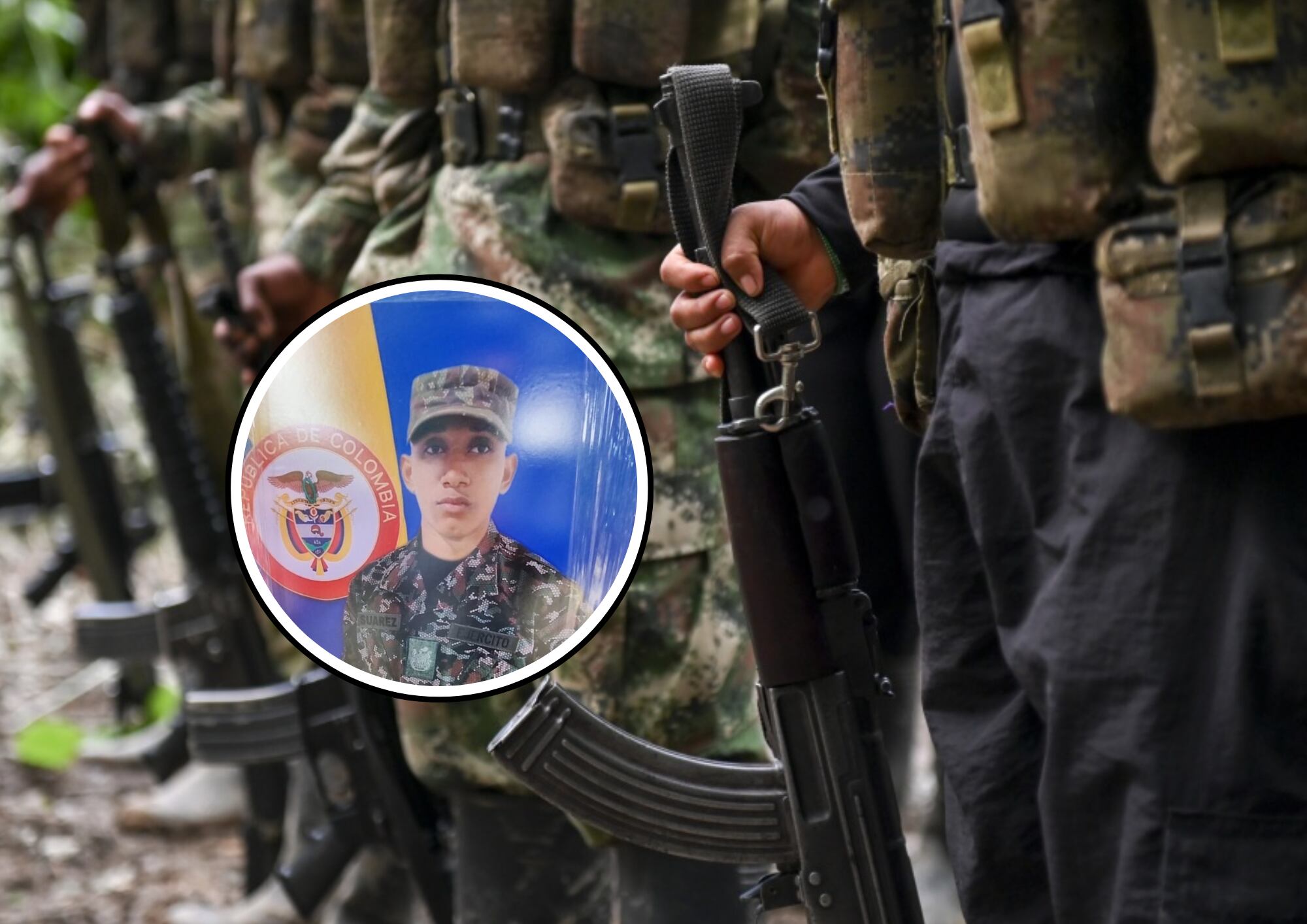 Cortesía - soldado fallecido