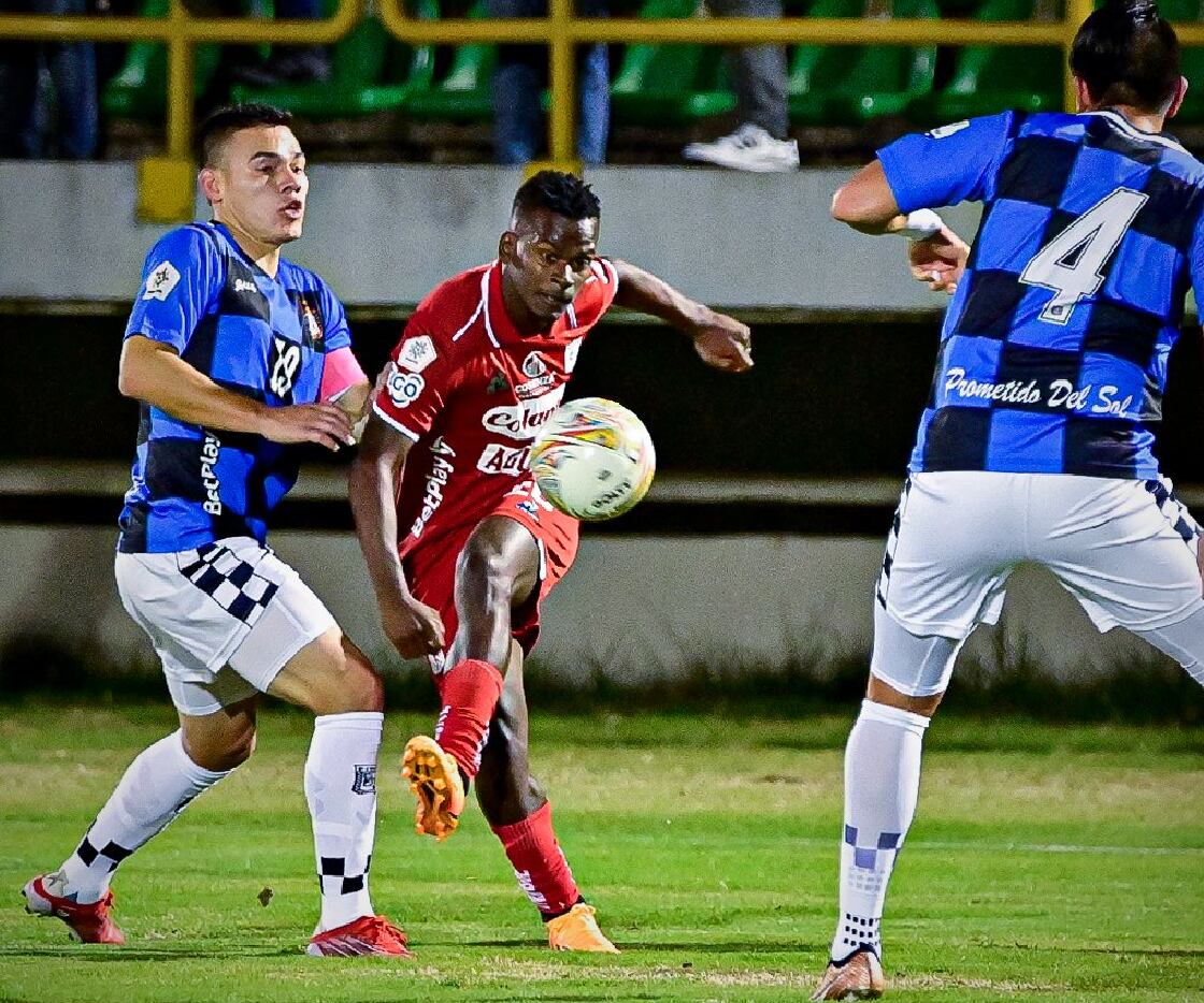 Chicó  América empataron 1-1 en Tunja / Twitter: @americadecali.
