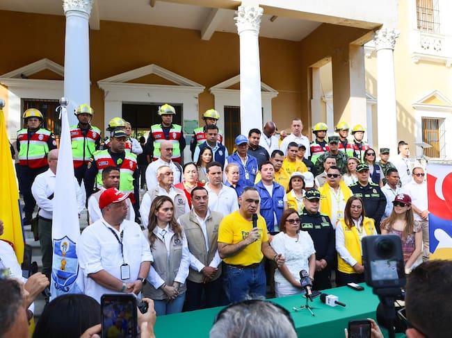 “La institucionalidad está volcada a garantizar la democracia”: alcalde de Santa Marta/ Alcaldía de Santa Marta.