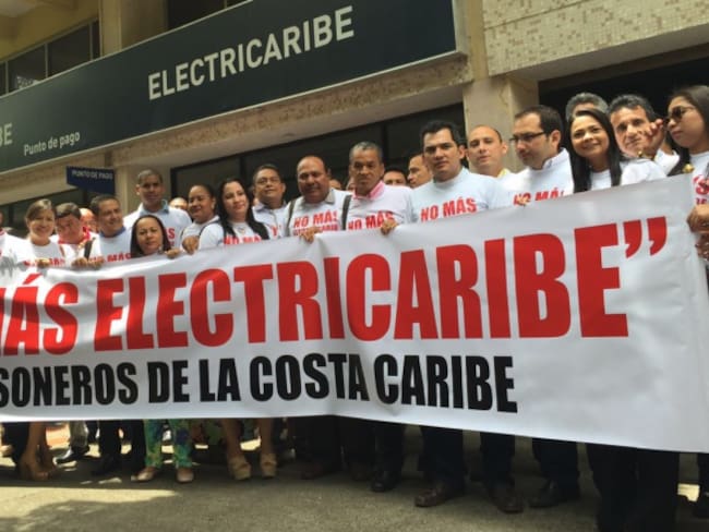 Personeros de la Costa Atlántica le dicen &quot;no más&quot; a Electricaribe en Valledupar