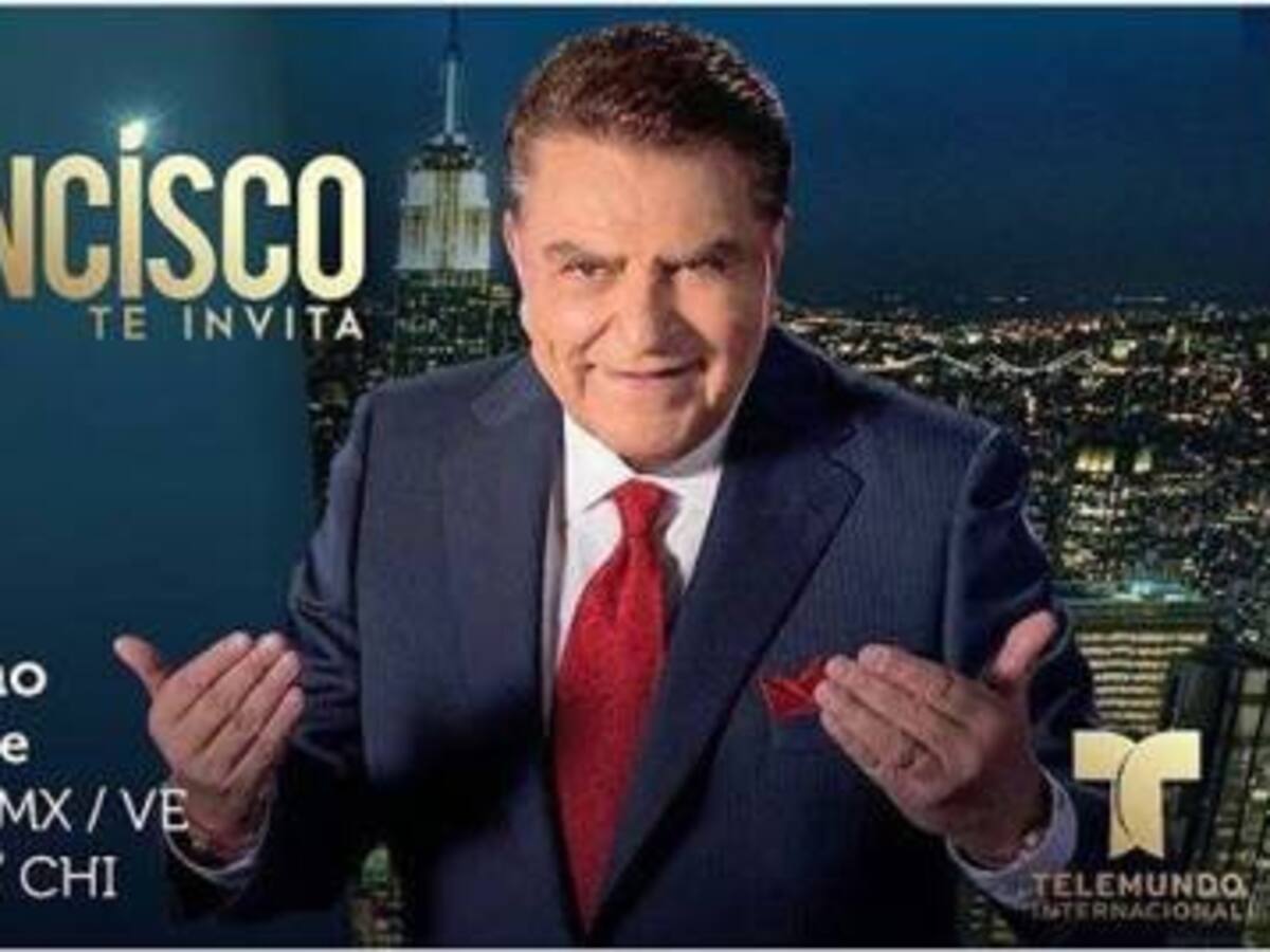 Don Francisco regresa a la televisión