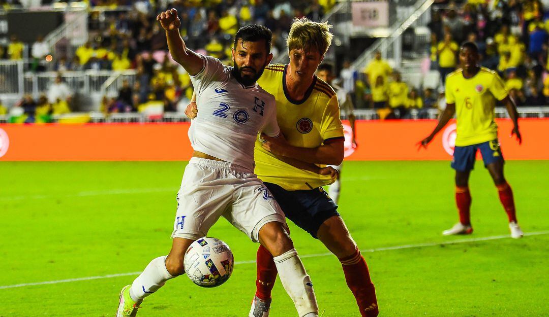 Andrés Llinás hizo su debut oficial con la Selección mayores de Colombia.