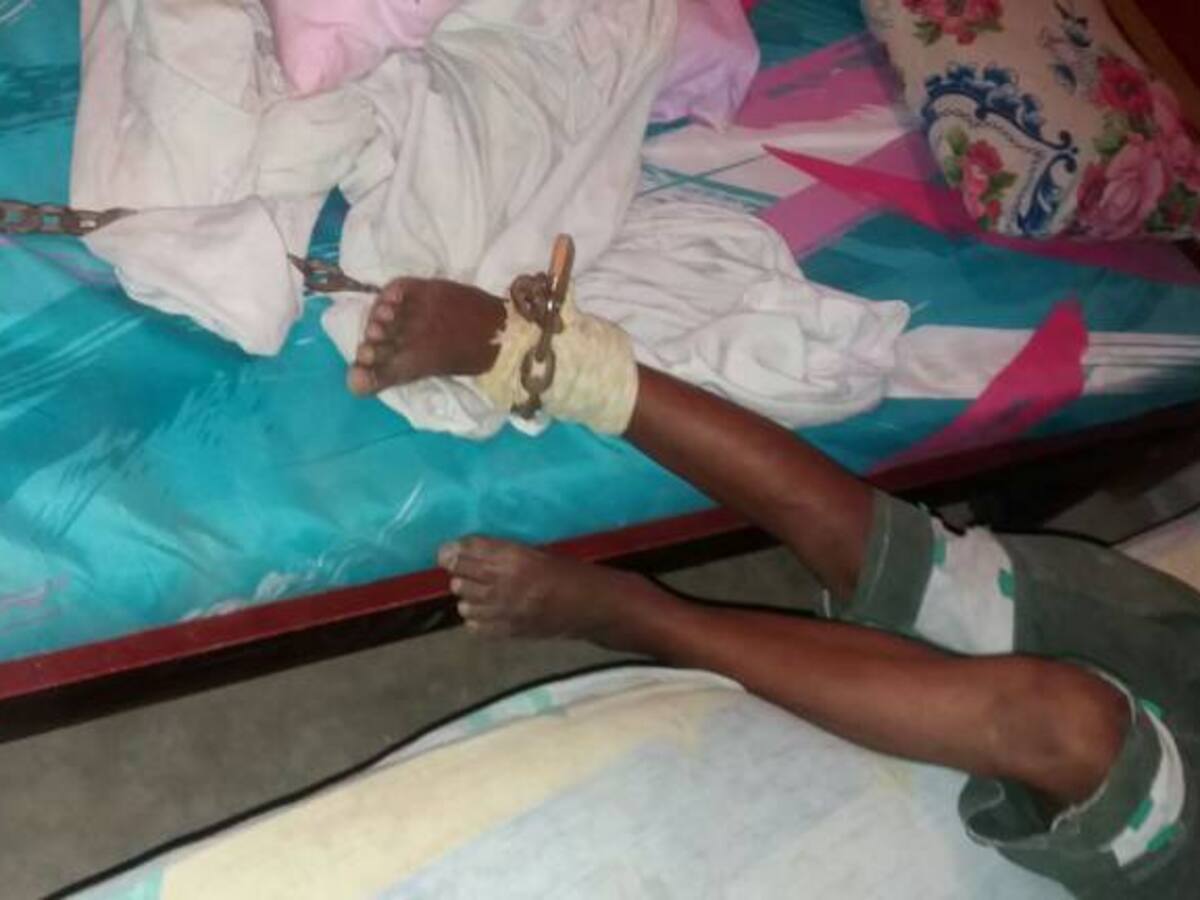 Mujer encadenó a su hijo de 11 años en su casa en Magangué, Bolívar