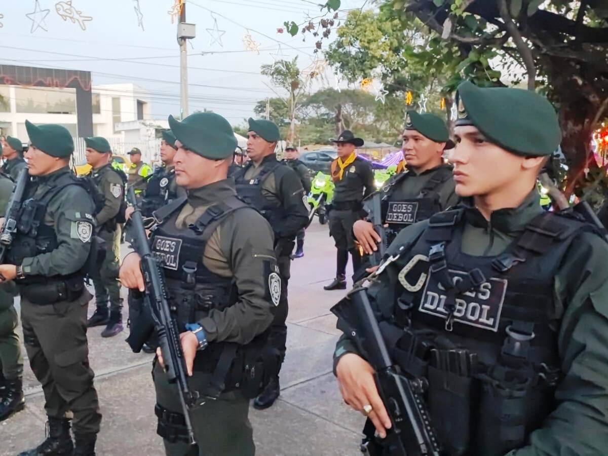 500 uniformados reforzarán seguridad durante la Virgen del Carmen en Cartagena