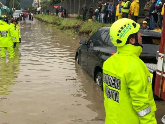 Fuertes lluvias generan nuevo caos en Bogotá