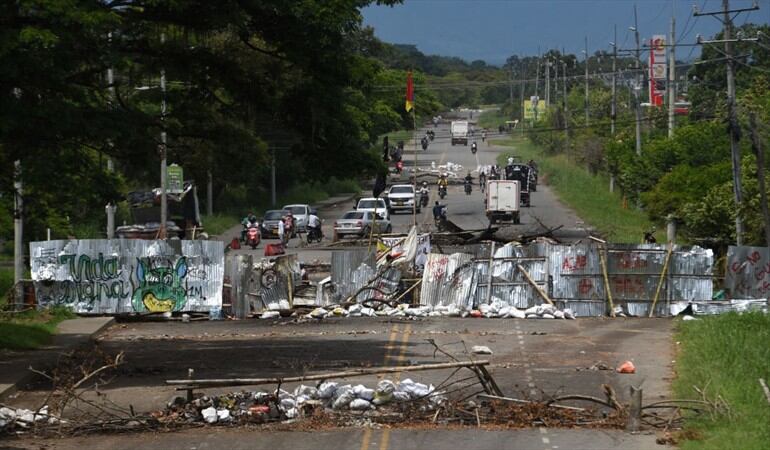 ¿Qué representa el levantamiento de los bloqueos en el país? #LevantarBloqueosEs. Foto: Getty Images / CHRISTIAN ESCOBAR