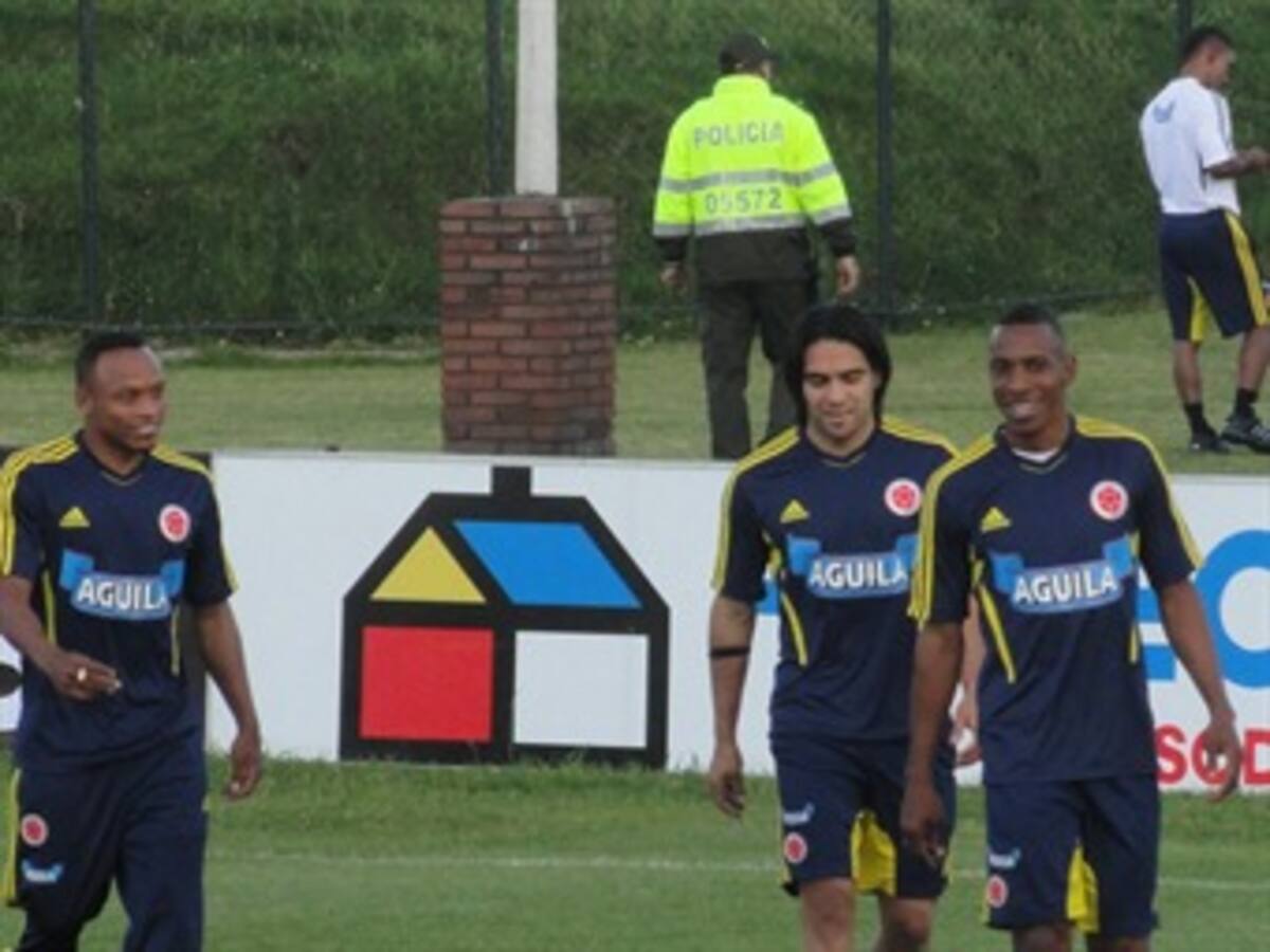 Amaranto, Falcao y Zúñiga se unieron a los entrenamientos de la Selección Colombia
