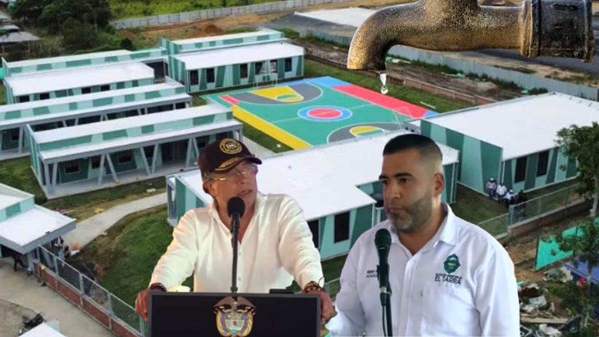 Petro inauguró un colegio-universidad sin servicios públicos: cuatro meses después, sigue cerrado