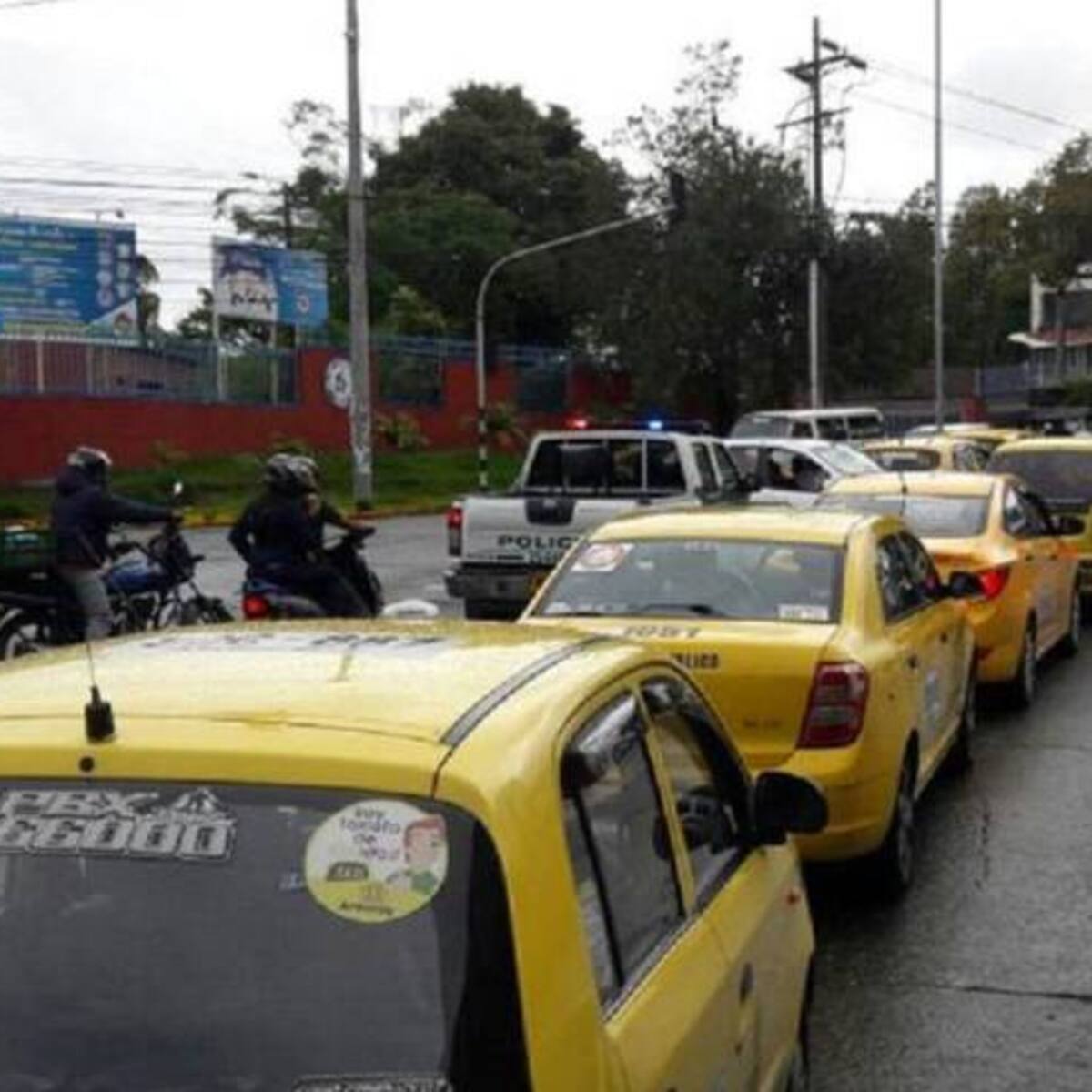 En Armenia levantan pico y placa para taxis debido a contingencia por el gas