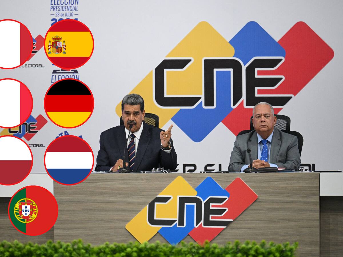 Siete países de la Unión Europea le piden a Venezuela publicar actas electorales