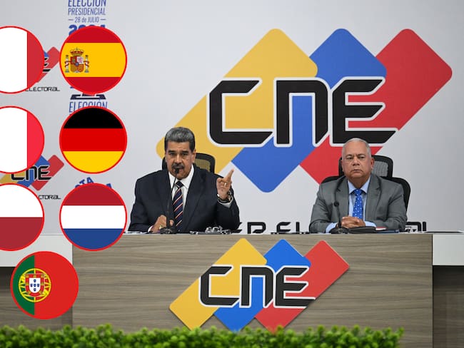 Siete países de la Unión Europea le piden a Venezuela a publicar todas las actas electorales.