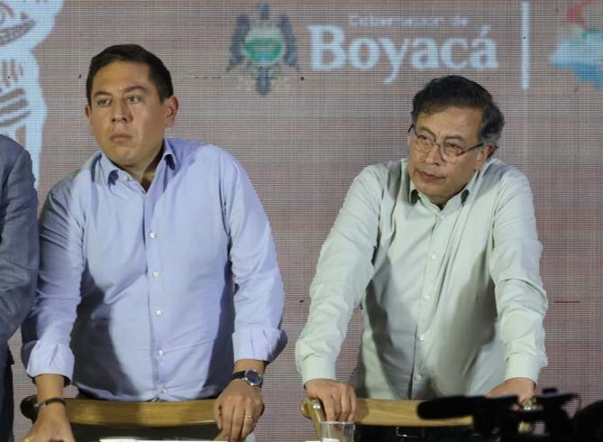 El presidente de Gustavo Petro ha estado en Villa de Leyva y en Cubará, en meses anteriores. Foto | Gobernación de Boyacá