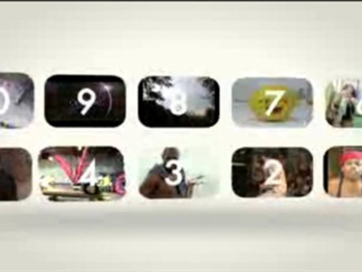 Los diez videos más vistos en internet