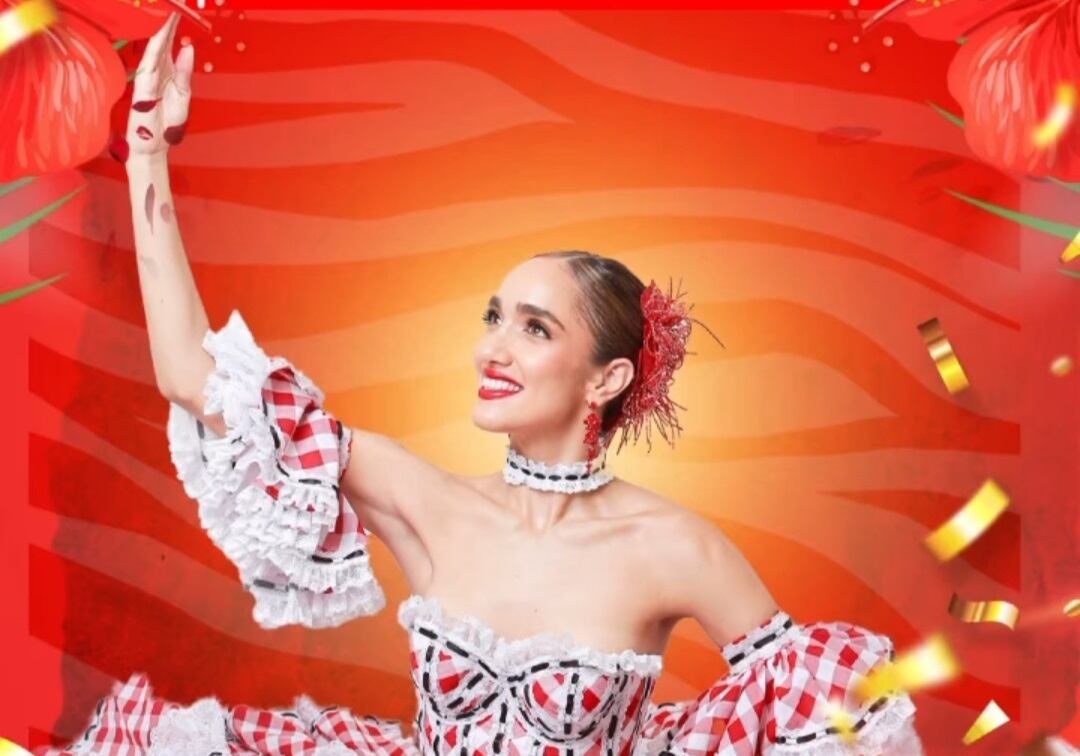 Melissa Cure Villa fue anunciada como la Reina número 88 del Carnaval de Barranquilla. Foto: Alcaldía de Barranquilla.