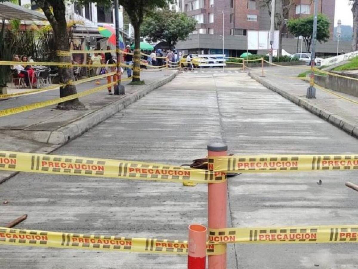 Este miércoles nuevamente habilitarán la vía del sector de Juan Valdez en El Cable