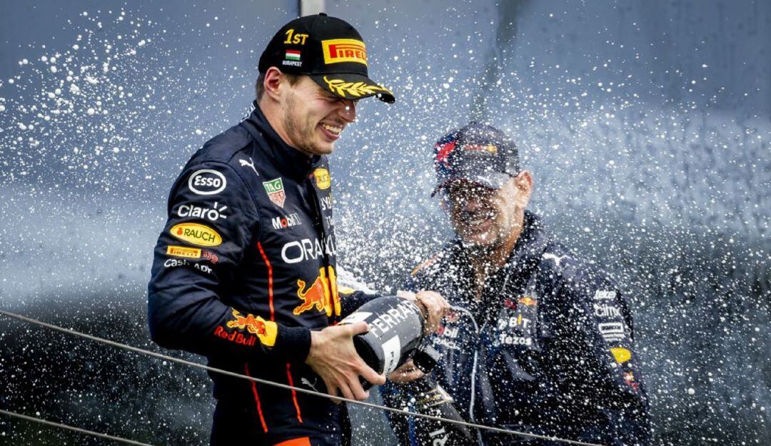Max Verstappen, ganador del GP de Hungría