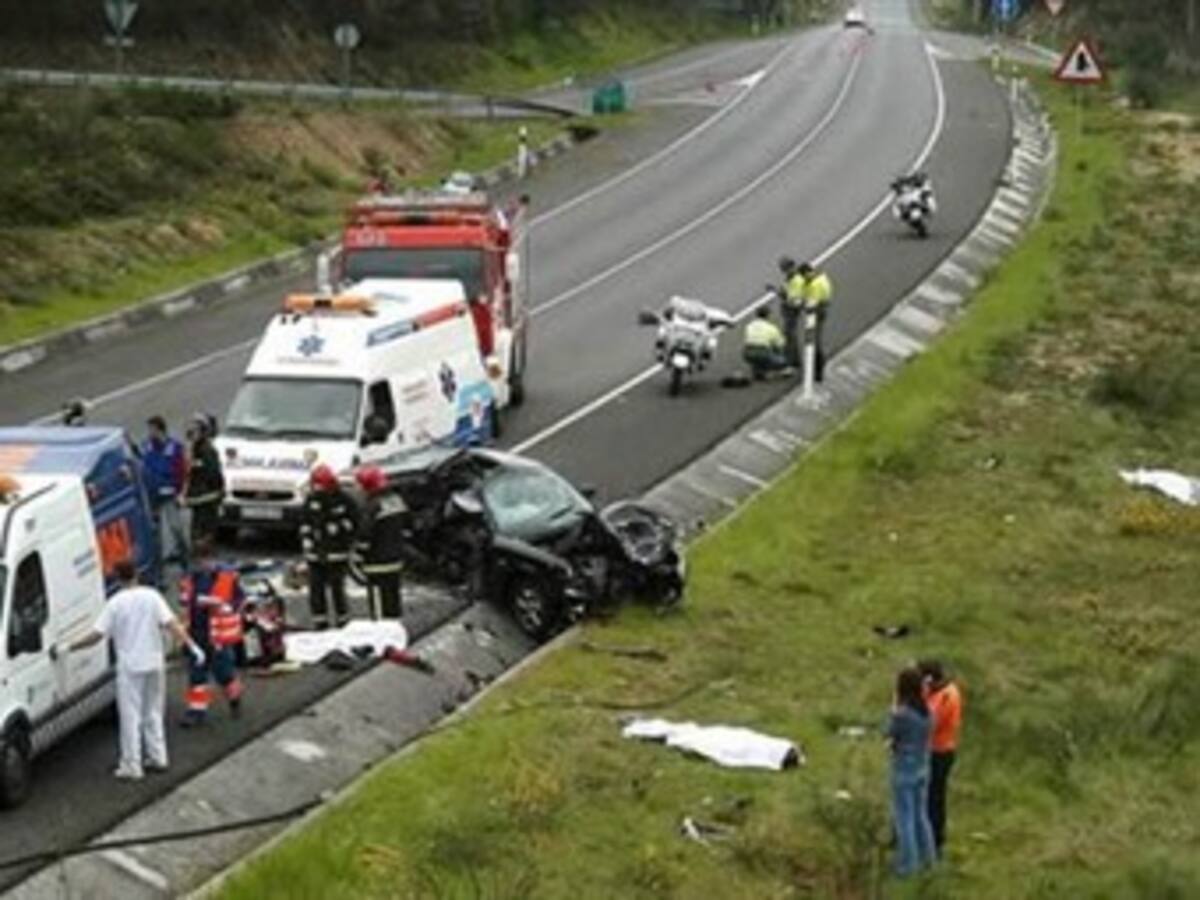 Choque múltiple en carreteras de Córdoba